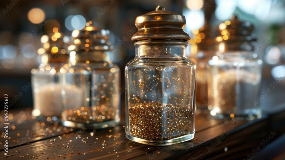 Salt and Pepper Shakers: Durable and decorative containers, typically glass or ceramic, used to dispense salt and pepper, essential for any well-set dining table.
Salt and Pepper Shakers: Durable and decorative containers, typically glass or ceramic, used to dispense salt and pepper, essential for any well-set dining table.