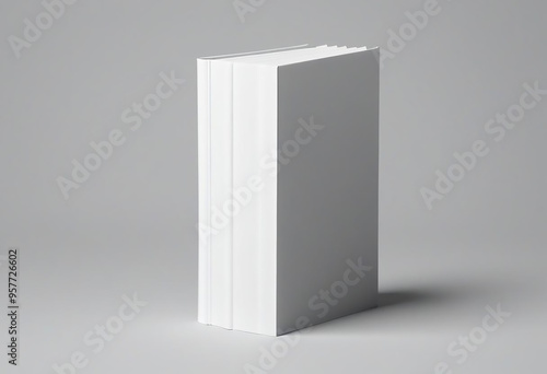 Blank Book Mockup Design