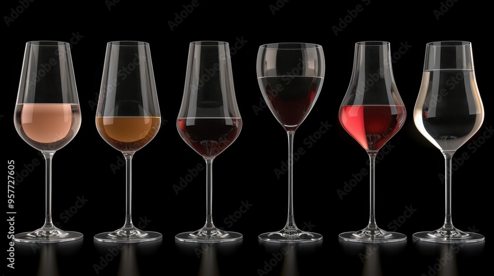 Wine Glasses: Distinct glasses for red, white, and sparkling wines, crafted to bring out the best in each type, enhancing flavor and aroma.
Wine Glasses: Distinct glasses for red, white, and sparkling wines, crafted to bring out the best in each type, enhancing flavor and aroma.