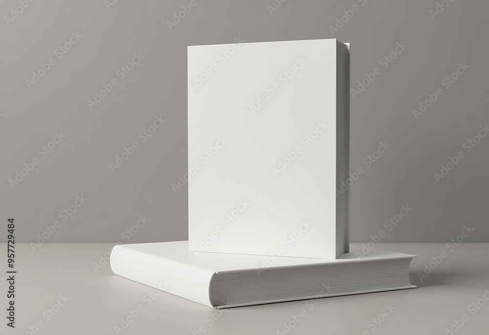 Blank Book Mockup Design Blank Book Mockup Design