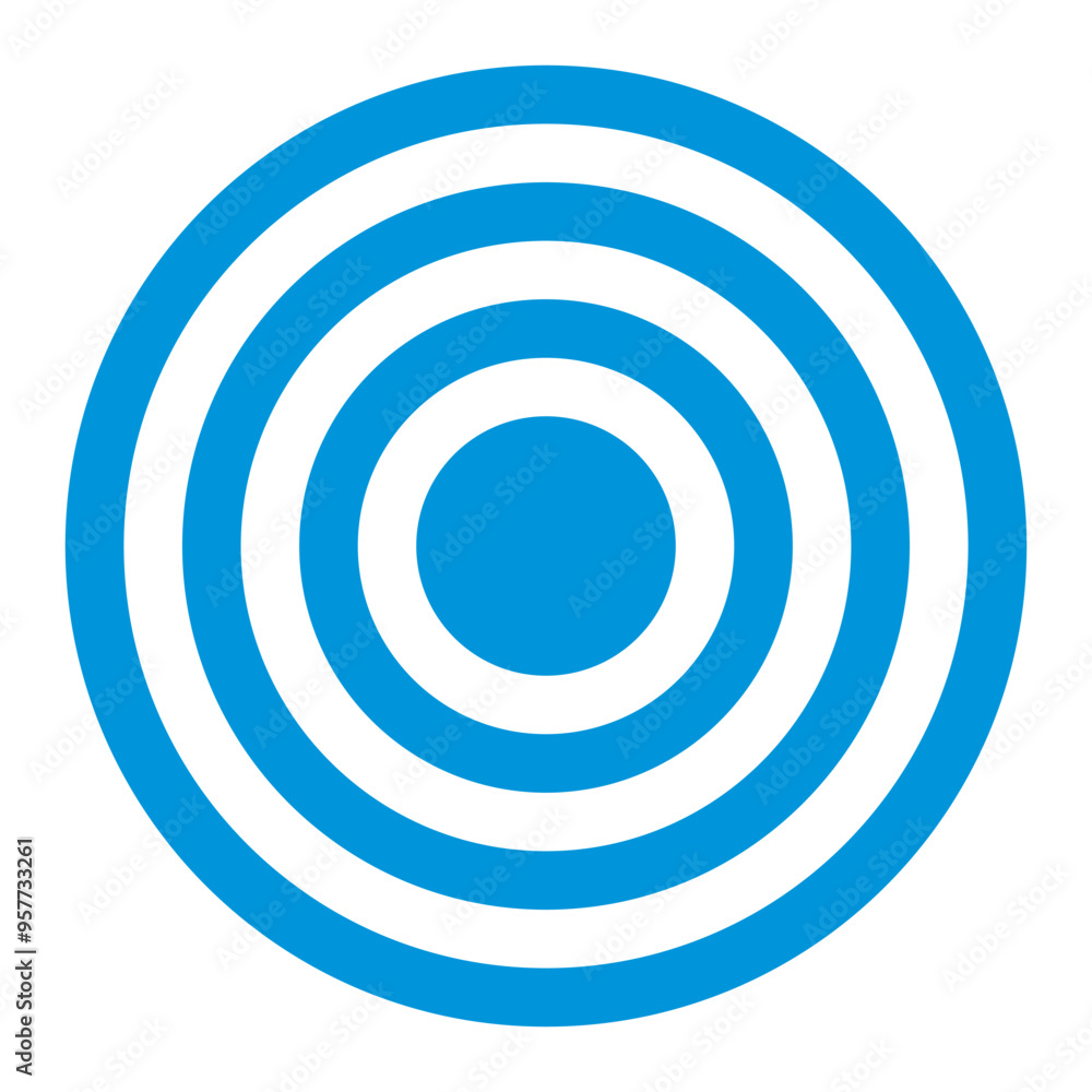 Multiple blue circle design elements that can be used for various designs Multiple blue circle design elements that can be used for various designs