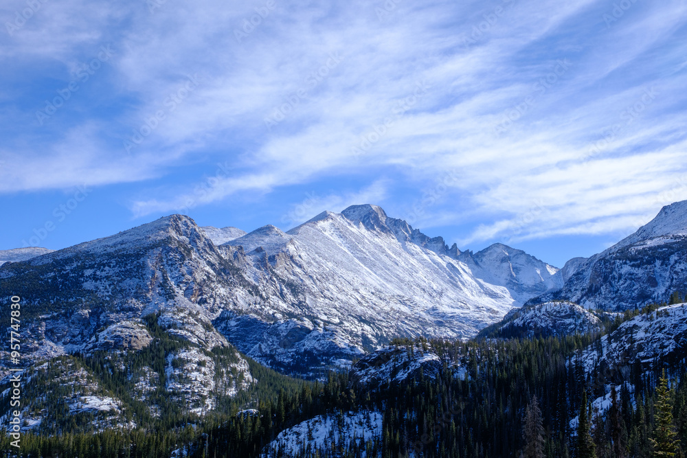 Fototapeta premium mountains in the snow