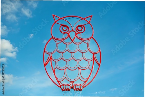 owl white background photo