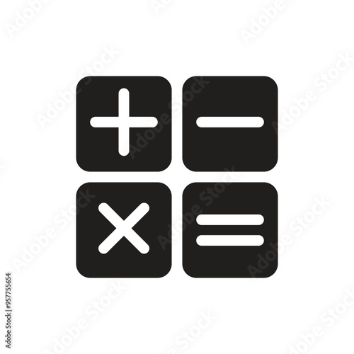 Calculator Icon - Fill