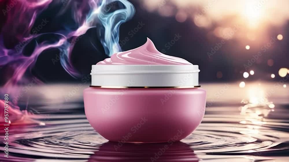 detailed cosmetic product with a shallow depth of field detailed cosmetic product with a shallow depth of field