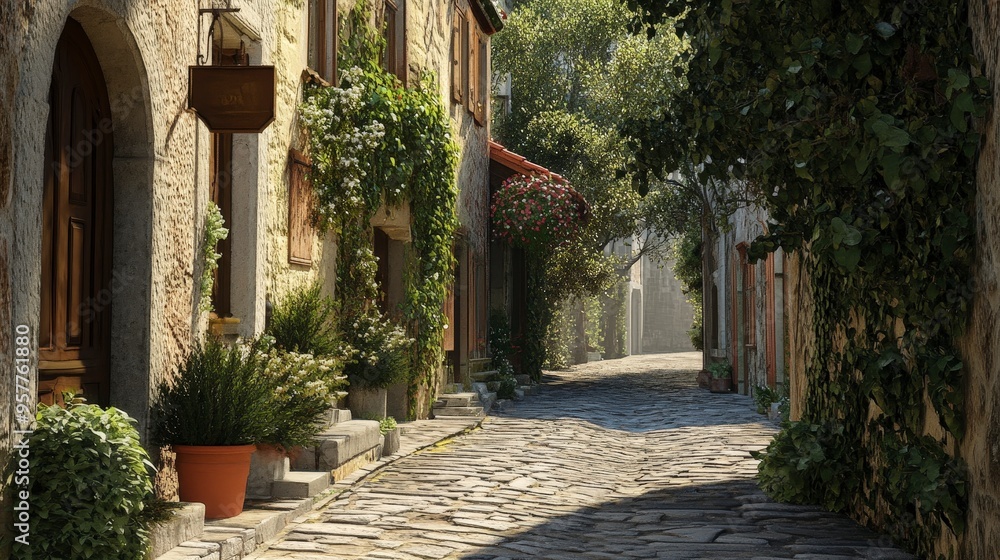 Obraz premium Enhancing Realism with Texture and Detail in Urban Scene Photography