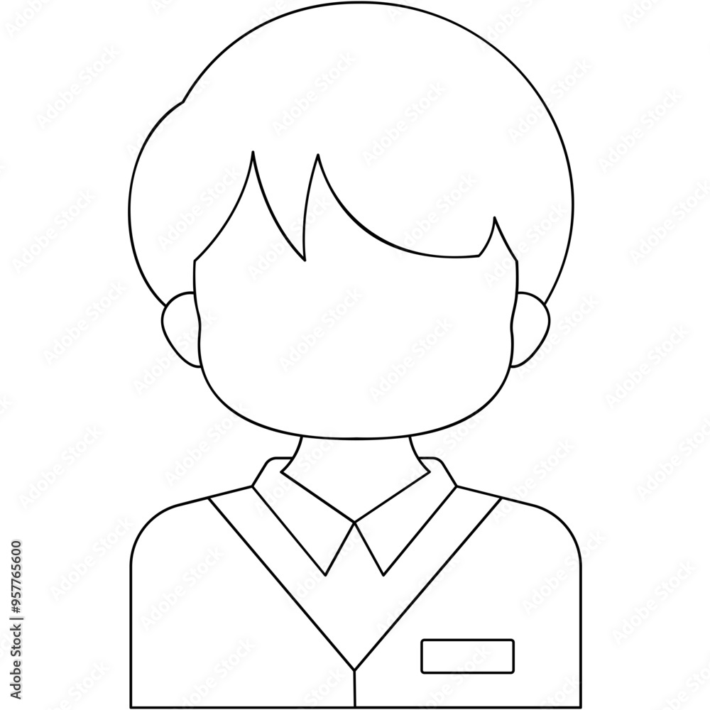 Female Student Icon Female Student Icon