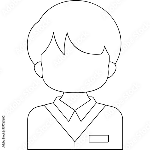 Wallpaper Mural Female Student Icon Torontodigital.ca