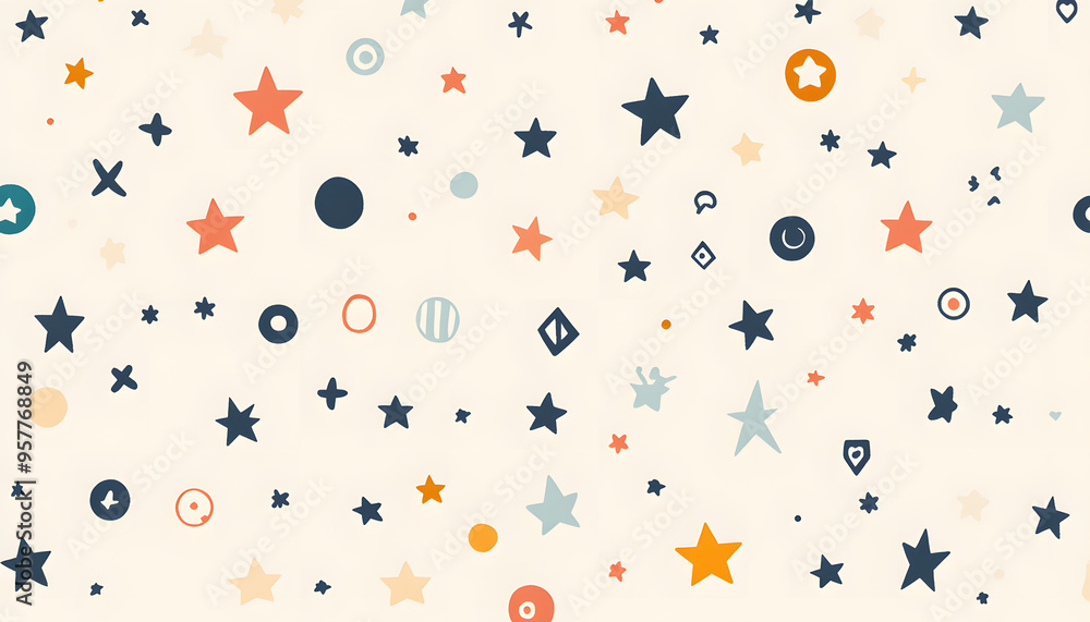 Repeating small icons, like stars, dots, or simple symbols, evenly spaced on a neutral background for a subtle pattern. Repeating small icons, like stars, dots, or simple symbols, evenly spaced on a neutral background for a subtle pattern.