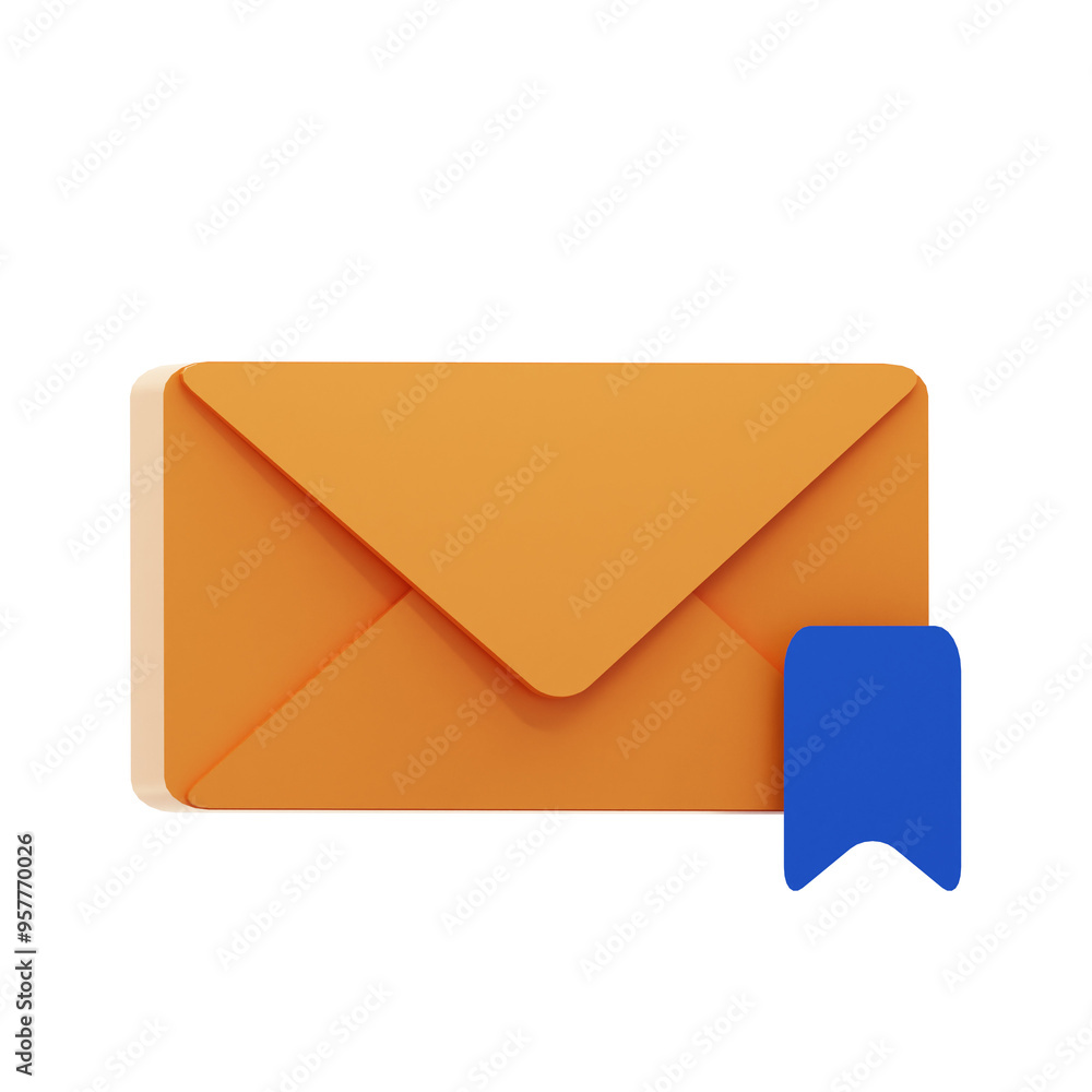Message 3D Icon Message 3D Icon