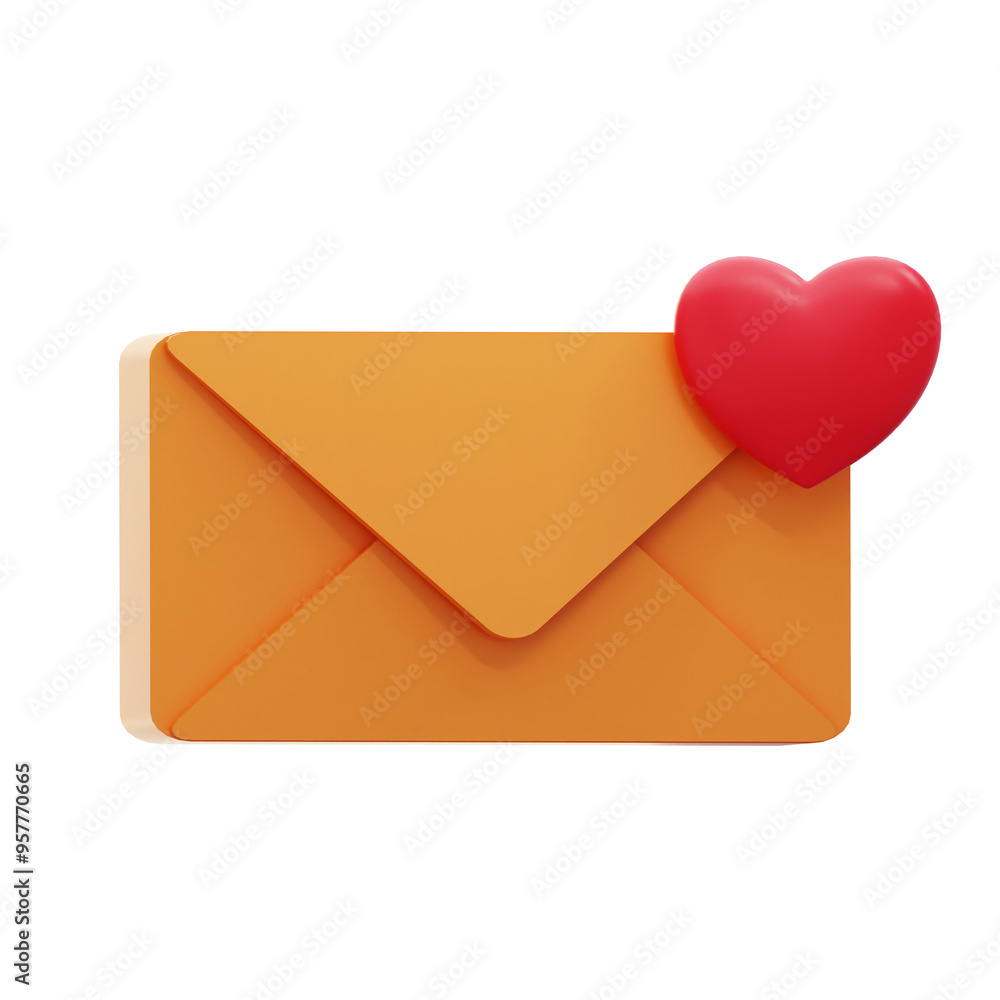 Message 3D Icon Message 3D Icon