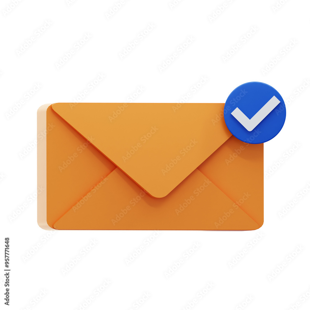 Message 3D Icon Message 3D Icon