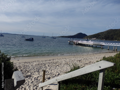 pier on the beach