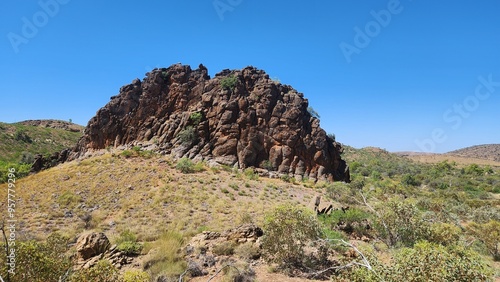 Corroboree Rock in the Northern Territory, Australia photo