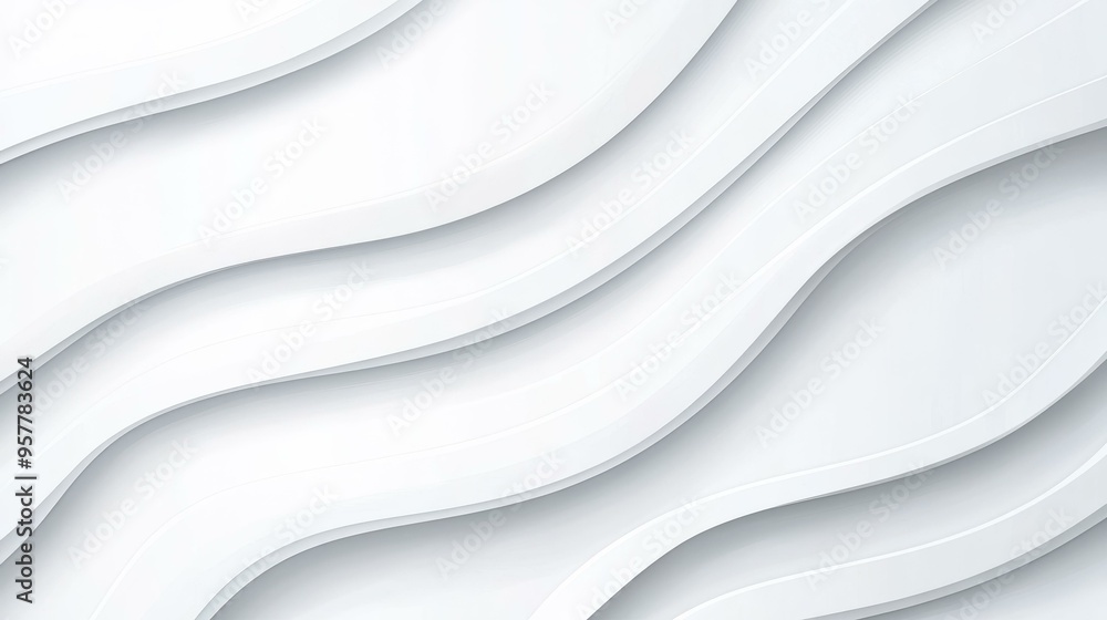 Abstract gray and white wavy lines create a smooth texture, perfect for a modern design backdrop or illustration. Abstract gray and white wavy lines create a smooth texture, perfect for a modern design backdrop or illustration.