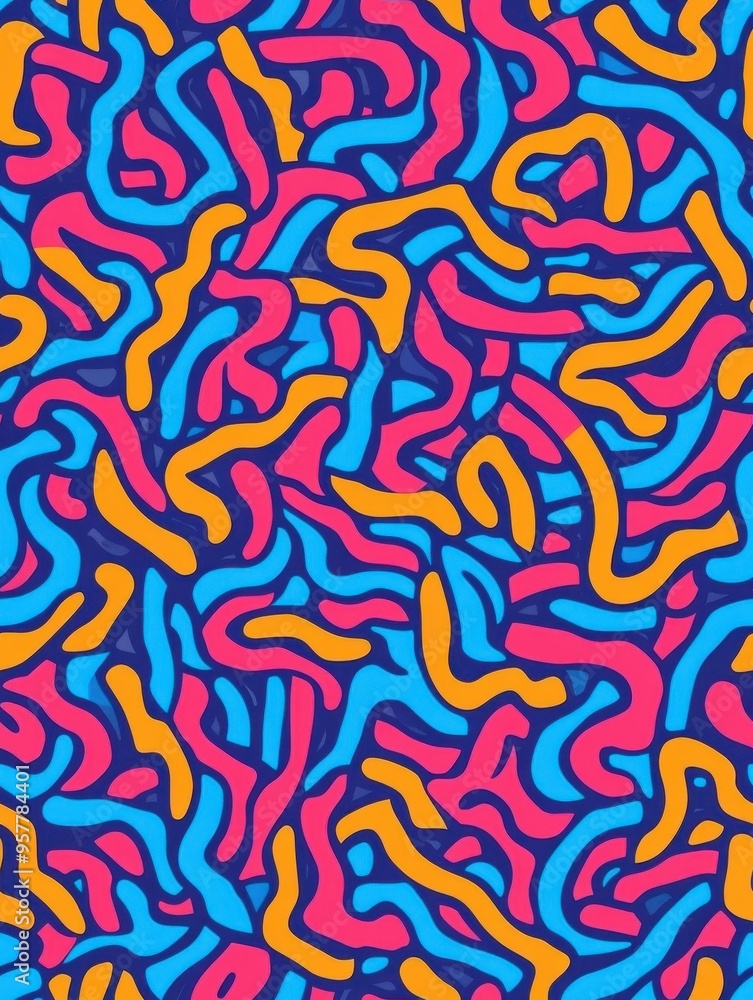 A stunning visual feast of colorful stripes, swirling and intertwining in a chaotic dance of hues and energy. A stunning visual feast of colorful stripes, swirling and intertwining in a chaotic dance of hues and energy.