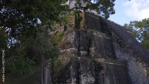 Tikal ancient Mayan ruins pyramid Guatemala, Yax Mutal tourist attraction heritage site photo