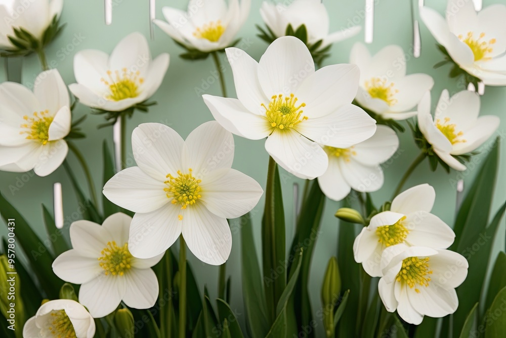 Isolated White Flowers on a Transparent Background for Nature and Spring Inspiration Isolated White Flowers on a Transparent Background for Nature and Spring Inspiration
