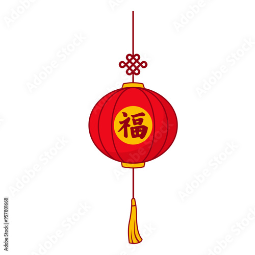 Chinese New Year Lantern Decoration