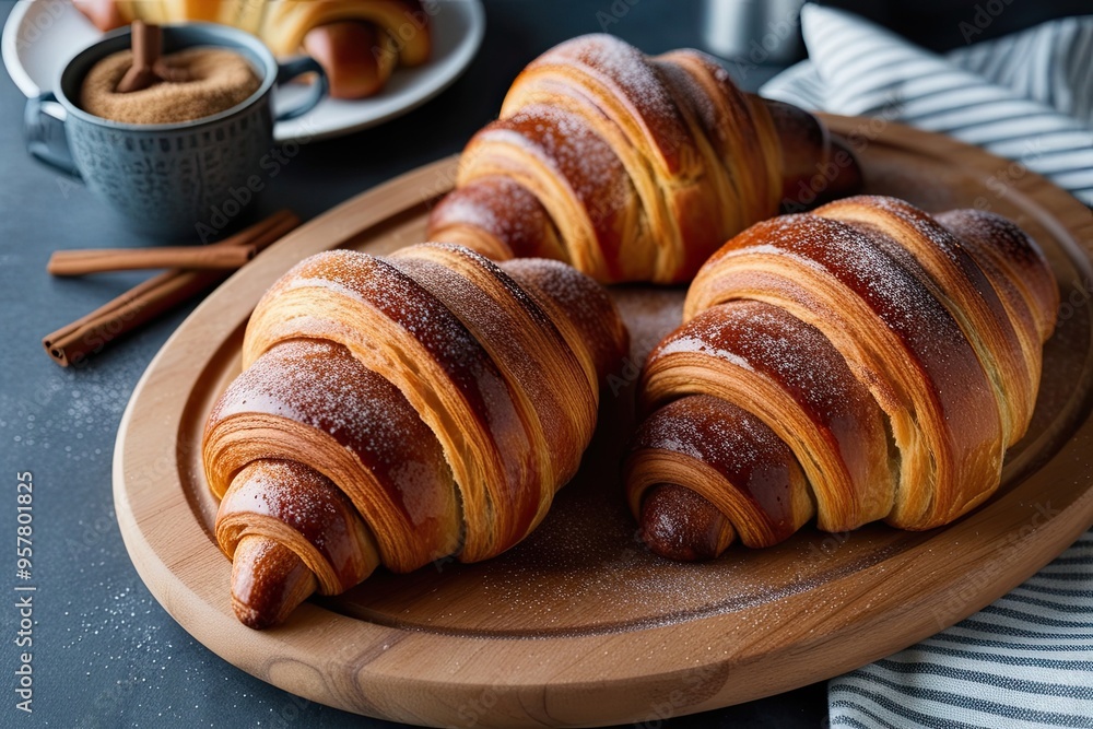 Irresistible Cinnamon Sugar Croissants for a Warm and Cozy Breakfast Treat Irresistible Cinnamon Sugar Croissants for a Warm and Cozy Breakfast Treat