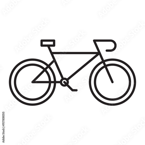 Bicycle for Transportation Icon