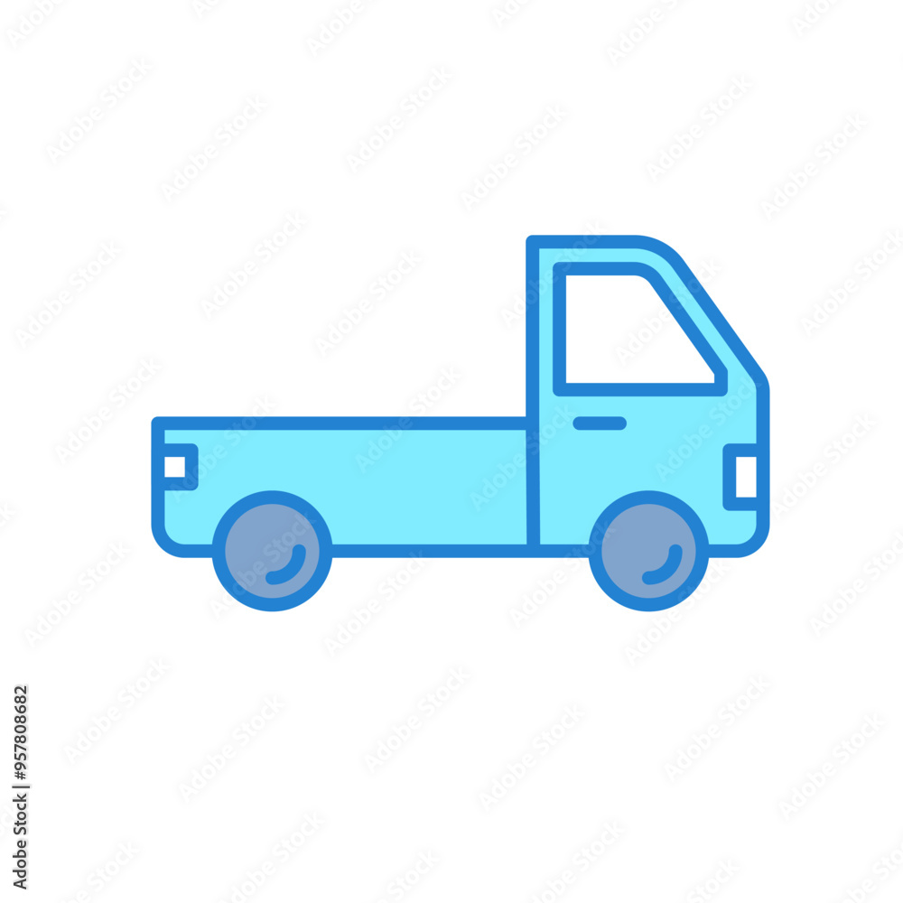 Pickup Truck for Transportation Icon Pickup Truck for Transportation Icon