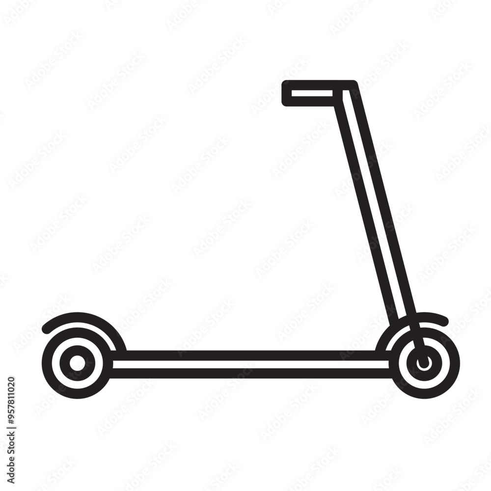 Scooter for Transportation Icon Scooter for Transportation Icon