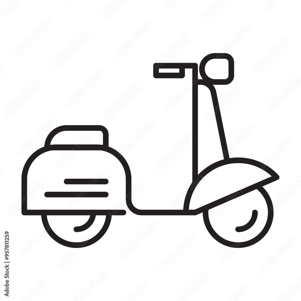 scooter for Transportation Icon scooter for Transportation Icon