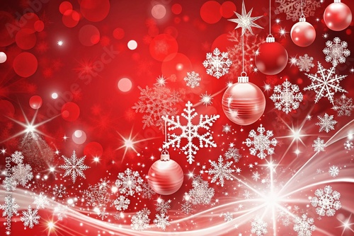 red christmas background