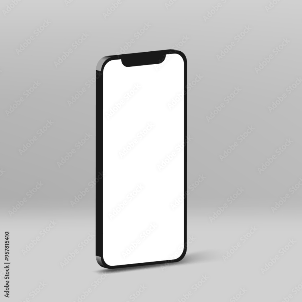 Smartphone Mockup Isolated Smartphone Mockup Isolated
