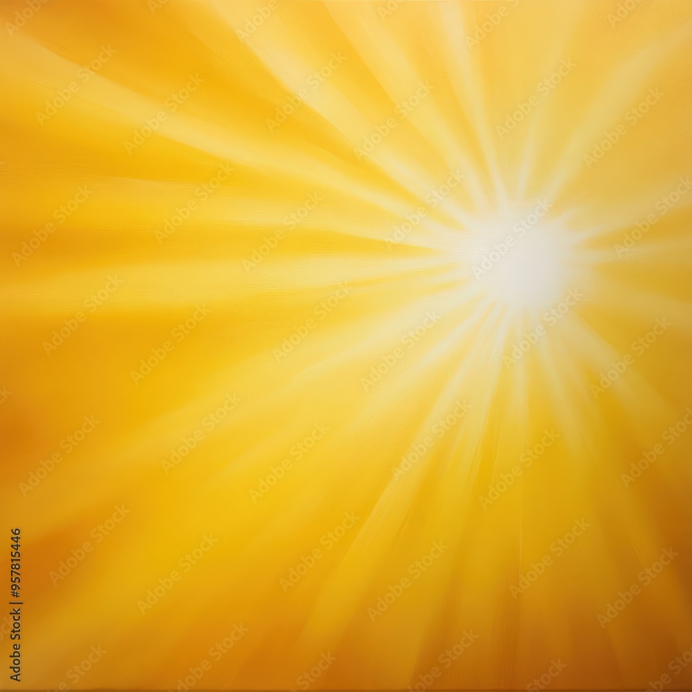 Obraz premium A vibrant yellow background radiating light, perfect for evoking warmth and positivity in designs.