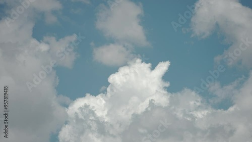 夏の雲、入道雲、真夏