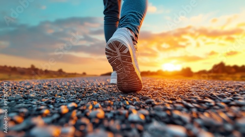 A person walking with a limp capturing the struggle of enduring pain