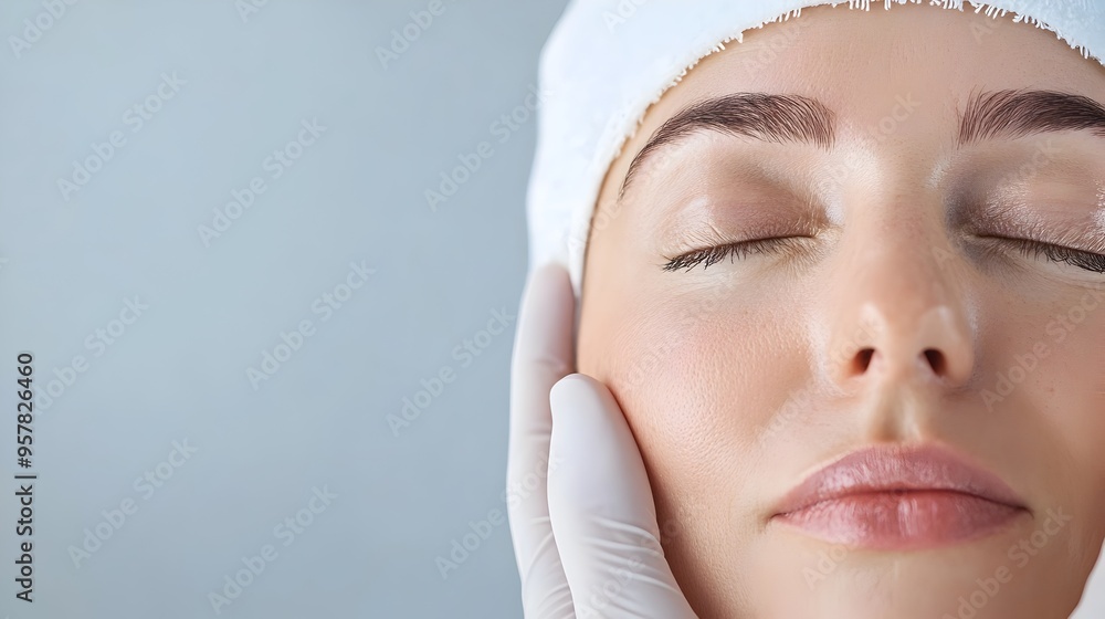 Cosmetic Consultation with Doctor Discussing Facelift Procedure for Patient Cosmetic Consultation with Doctor Discussing Facelift Procedure for Patient