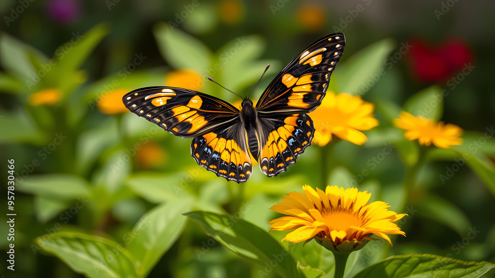realistic, batman themed butterfly, in the garden, amazing, extraordinary realistic, batman themed butterfly, in the garden, amazing, extraordinary