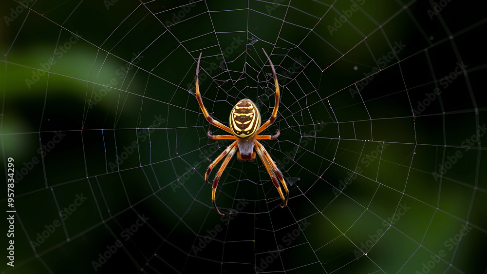 Spider in a web Spider in a web