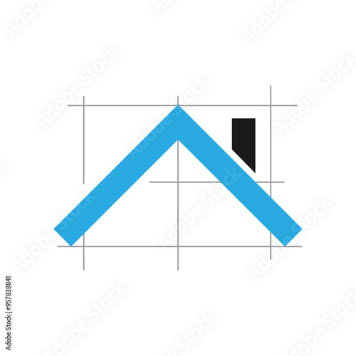 construction architect home builder design logo vector symbol graphic concept