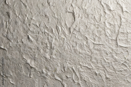 Realistic white paper texture with smooth surface, subtle depth, and soft lighting, perfect for versatile backgrounds.