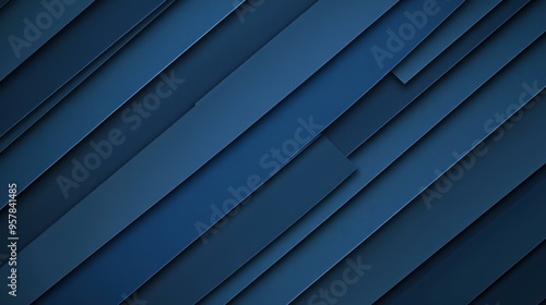 A sleek abstract background with dynamic blue stripes, perfect for modern marketing and presentations.