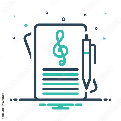 Mix icon for note