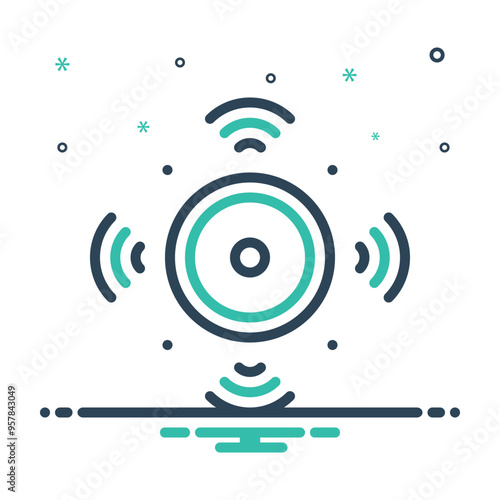 Mix icon for sound on