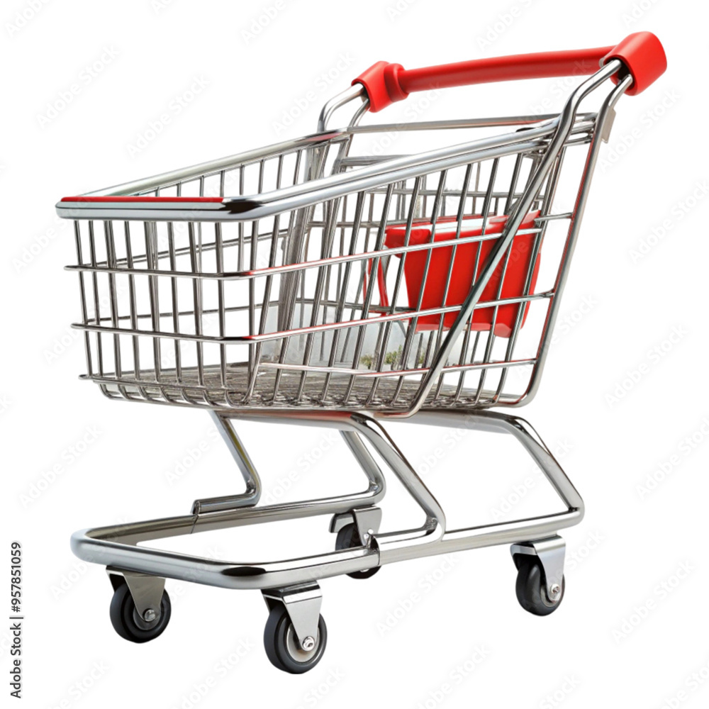 Cart shopping isolated on transparent background Cart shopping isolated on transparent background