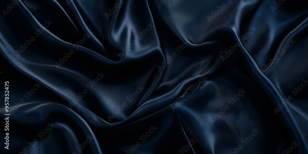Fototapeta premium black satin background
