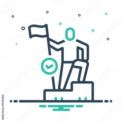 Mix icon for conquering