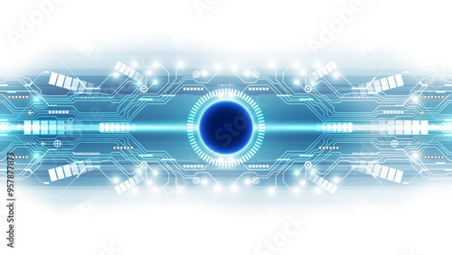 Abstract future technology concept background. Vector illustration for your graphic design.