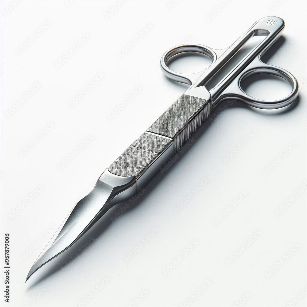 Obraz premium medical instrument white background