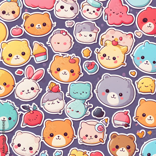 seamless pattern with animals