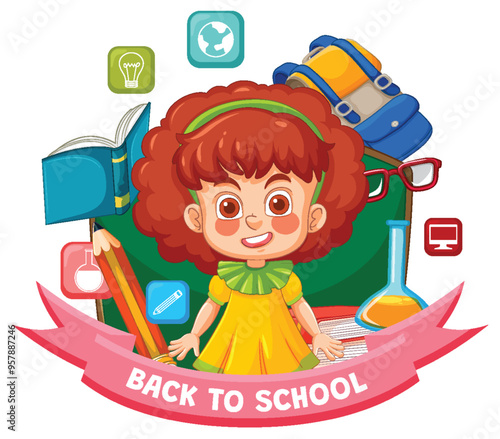 Back to School Illustration