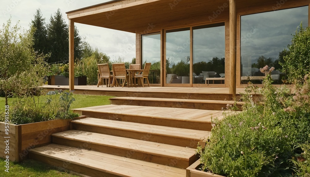 Naklejka premium Photo interior modern design room 3d illustration 94