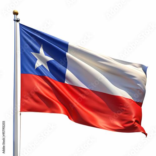chile flag isolated Free Download chile flag isolated - GFXLoad